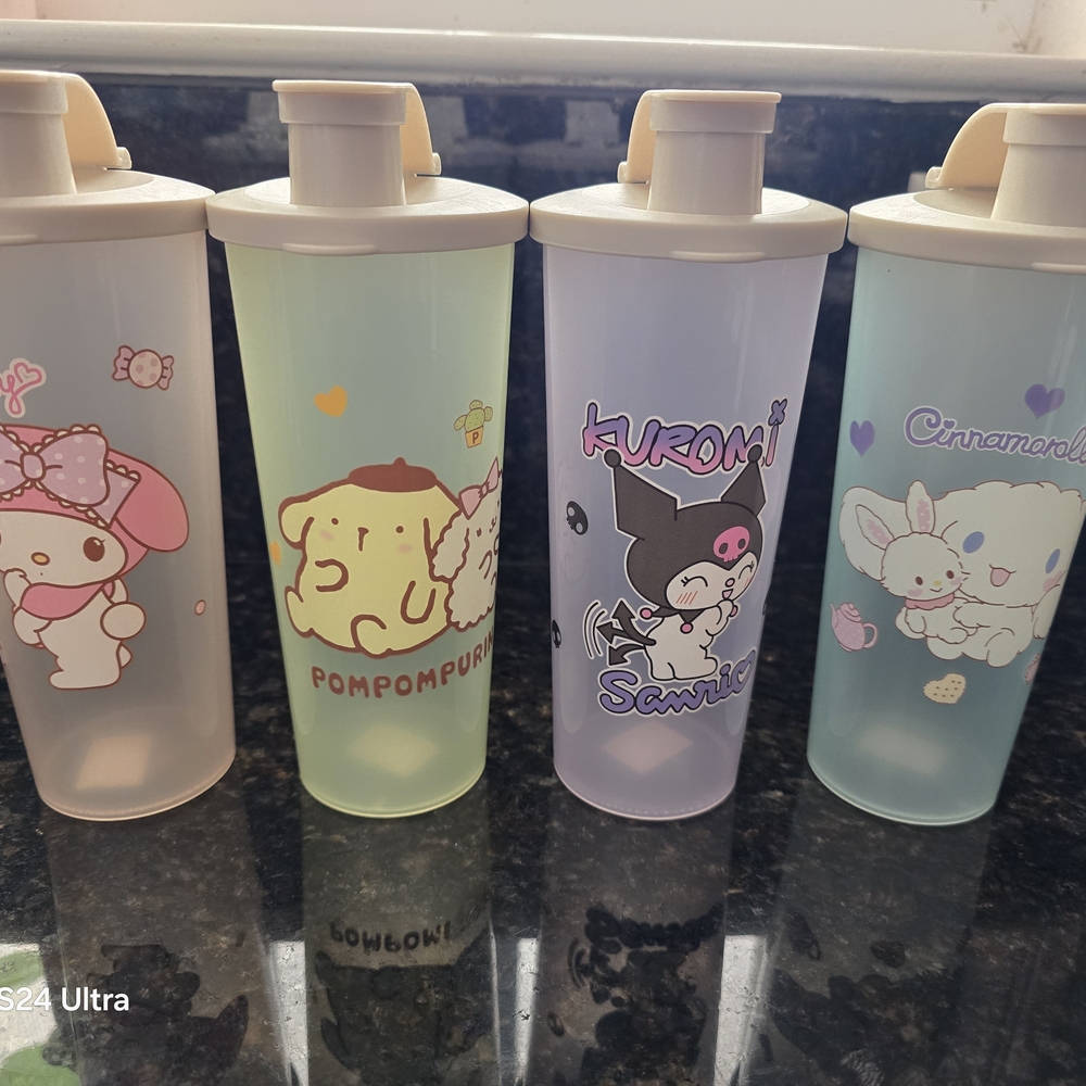Sanrio Character Tumbler Cup Set 🥤
